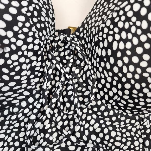 Smart & Sexy New Black & White Polka Dot Bra Size 42D - Picture 6 of 12